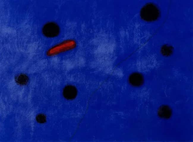 Blue I — Joan Miro
