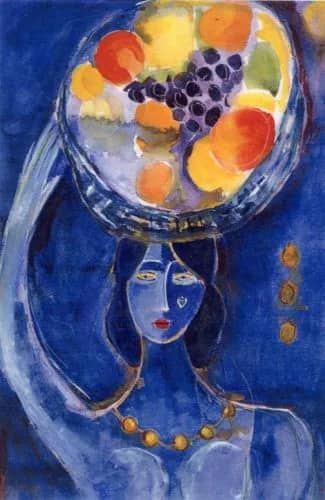 Woman with fruits —  Williams