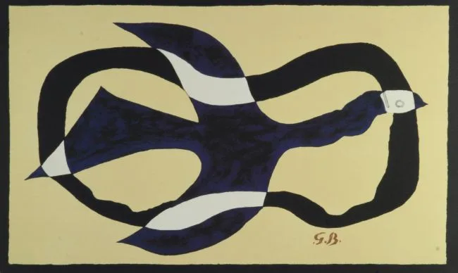 Oiseau traversant... —  Braque