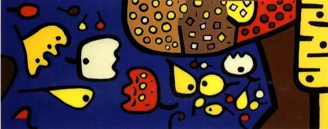 Fruchte auf blau —  Klee