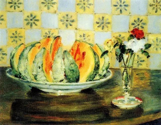 Nature morte a melon —  Renoir
