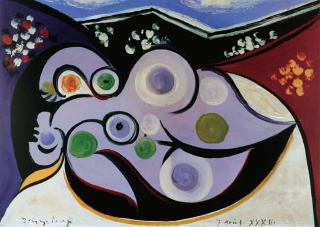 Femme couchee... — Pablo Picasso