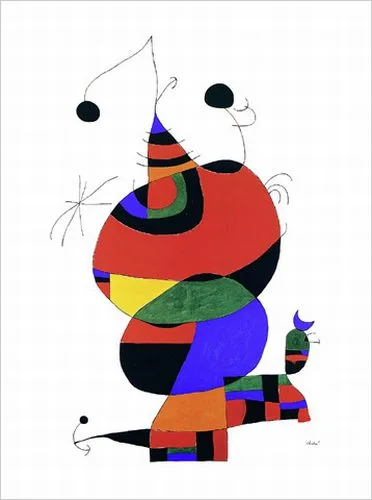 Hommage a picasso — Joan Miro