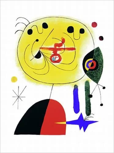 And fix yhe hairs... — Joan Miro