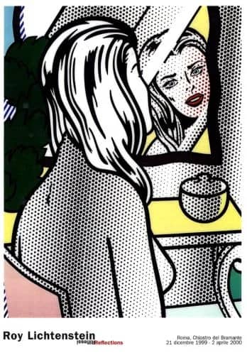 Nude at Vanity — Roy Lichtenstein