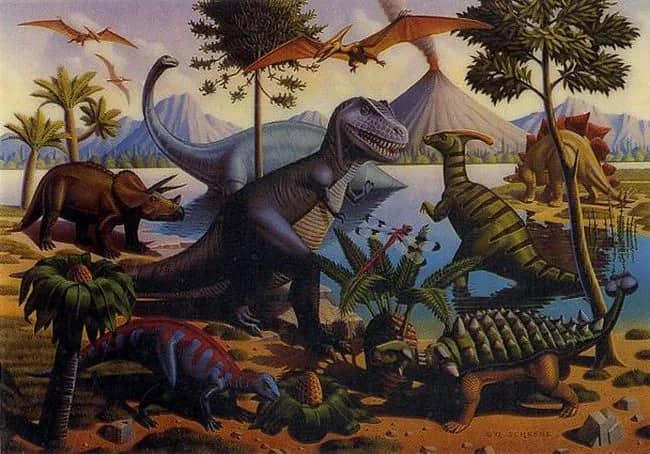 Dinosaur kingdom —  Schrenk