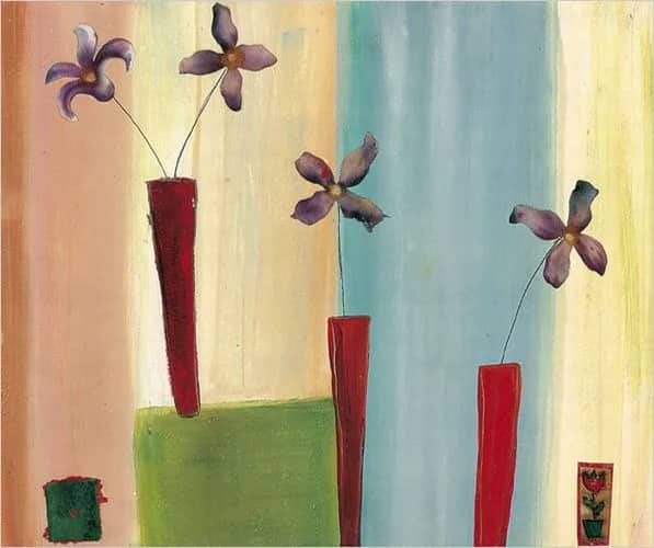Lilies in red —  Sangita