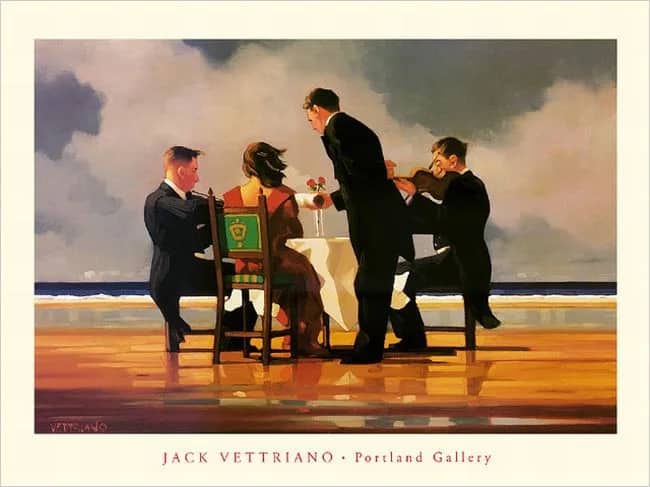 Elegy for a dead Admiral —  Vettriano