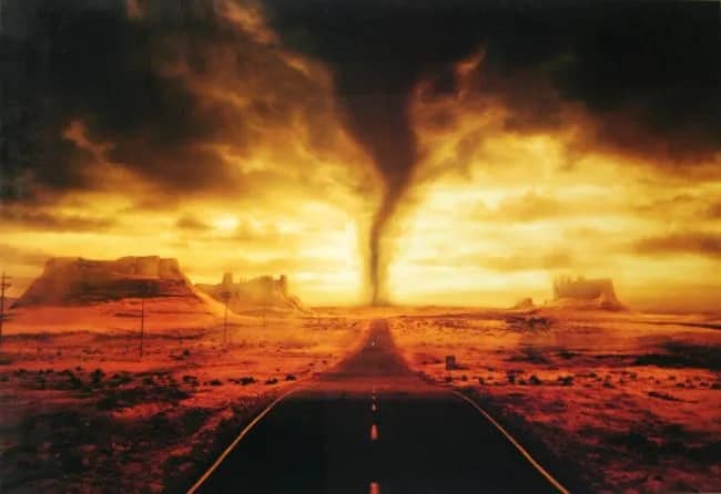 Tornado in Monument Valley —  P. Rauter