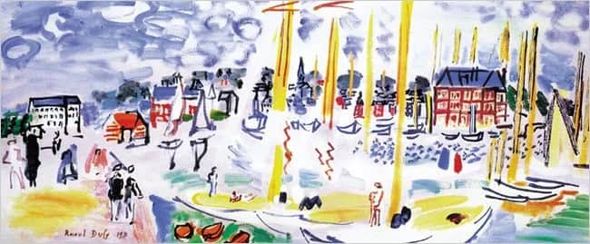Dimanche ? Deauville —  Dufy