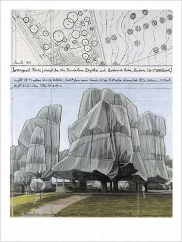 Wrapped trees nr. III —  Christo
