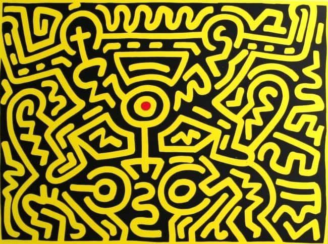 Growing IV, 1988 — Keith Haring