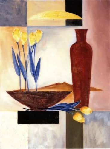 Vazen en tulpen —  Gockel