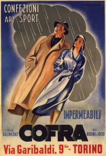 Cofra Raincoats —  Dudovich