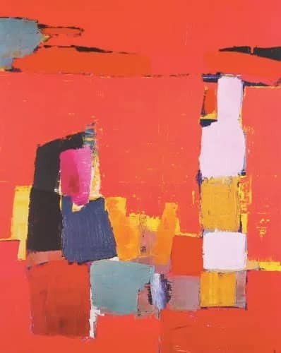 Figure au bord de la mer —  Stael