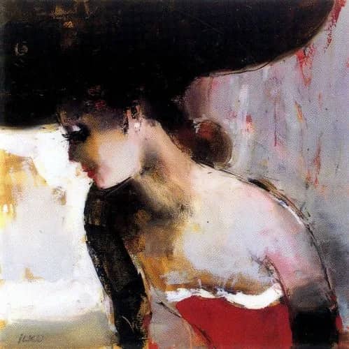 Lady in red —  Elena Ilku