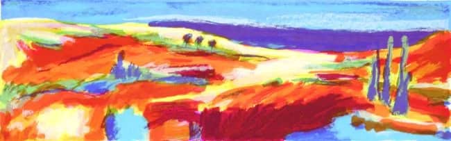 Montagne bleu III — Willem Brauck