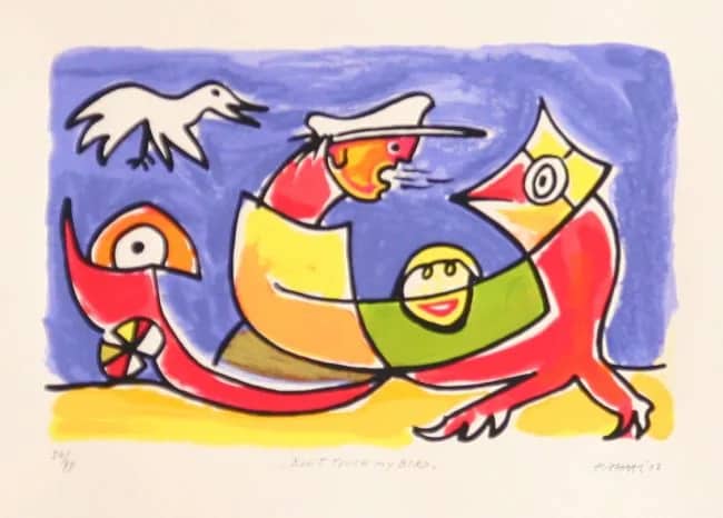 Don"t touch my bird /99 — Herman Krikhaar