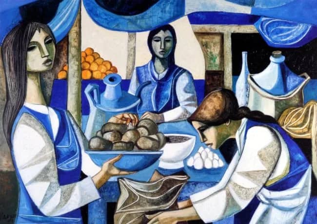 Mercatino in blu —  Ranucci