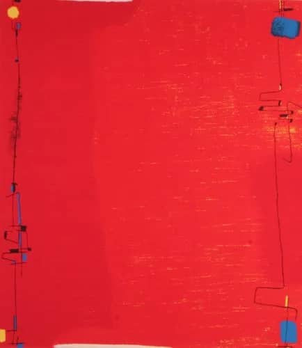 Diptychon rot —  Ackermann