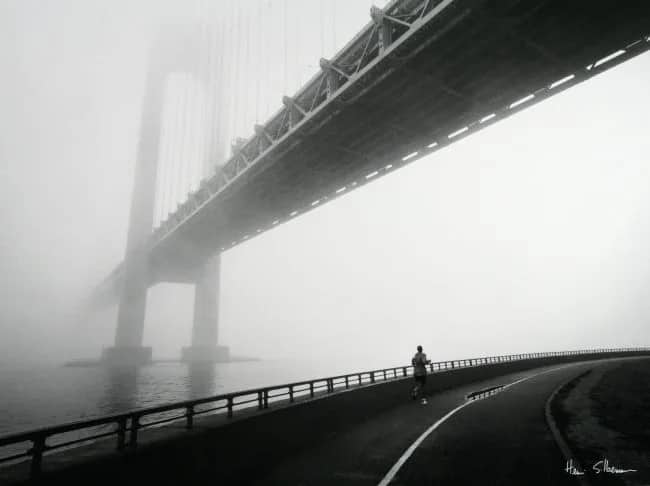 Verrazano Bridge Fogg —  H. Silberman