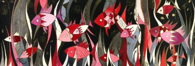 Poissons rouge et gris —  Wentzeis