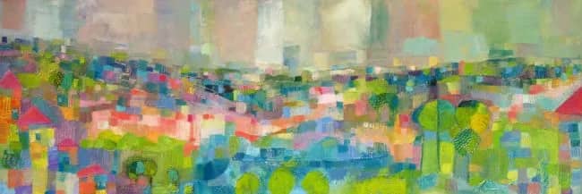 Paysage bleu —  Jourdan