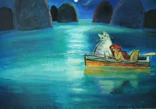 Moon lake fishing —  Leu, Michael