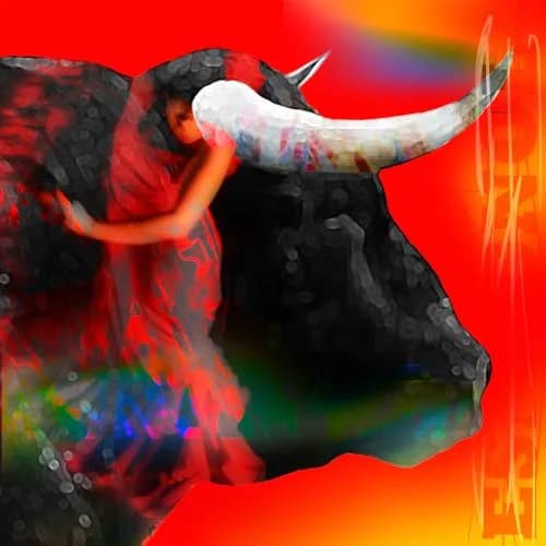Toro Flamenco Roja — Leon Bosboom