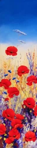 Poppy field I —  Hilary Mayes