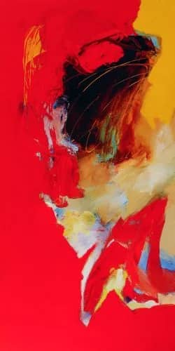 Tryptique rouge I —  Pascale Magis