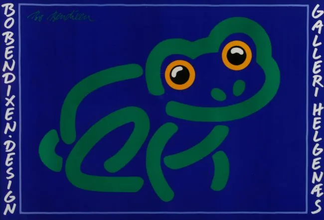 Kikker/blauw a.g. —  Bendixen