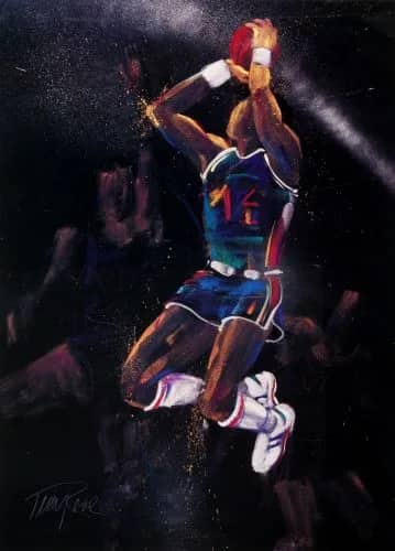 Jump shot —  Rose