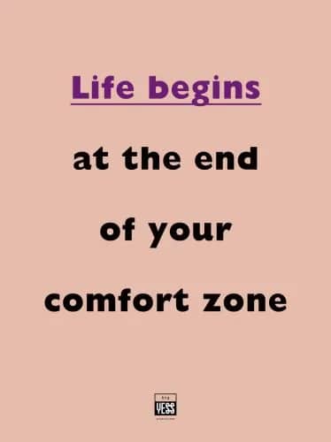 Your confort zone —  Big Yess Productions
