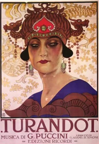 Turandot —  Affiche