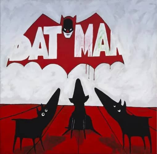 Yapping Warhol"s Batman — Peter   Bastiaanssen