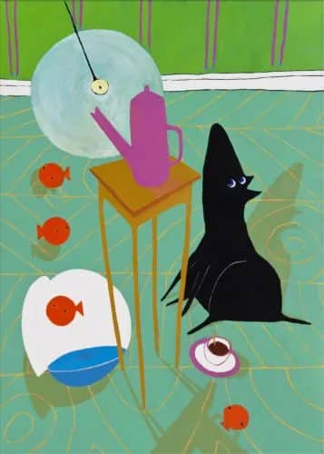 Groen interieur — Peter   Bastiaanssen