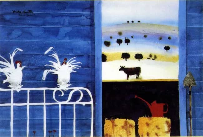 Blue barn —  Smith