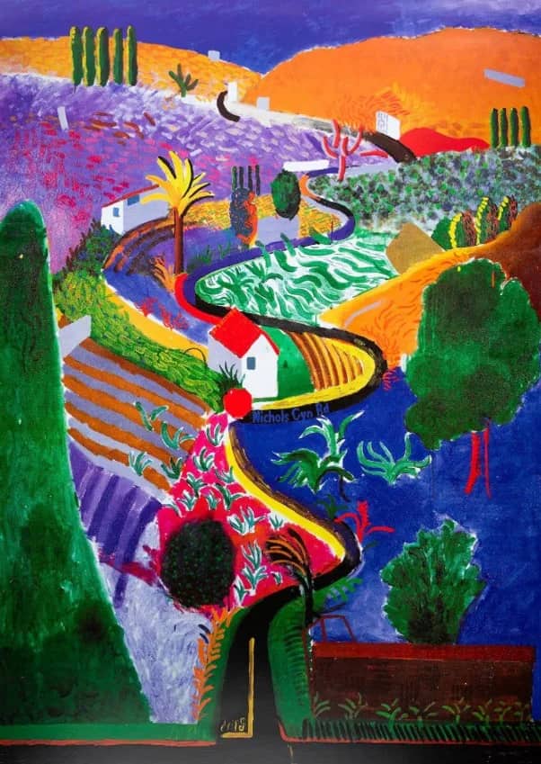 Nichols canyon — David Hockney