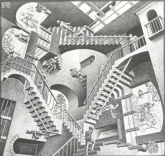 Relativiteit —  Escher