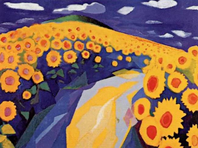 Sonnenblumen —  Vd Erde