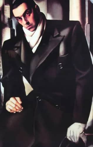 Portrait of a man —  Lempicka