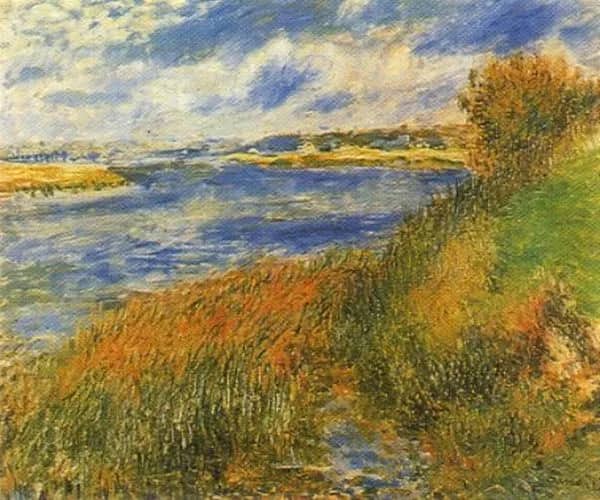 Banks of the seine —  Renoir
