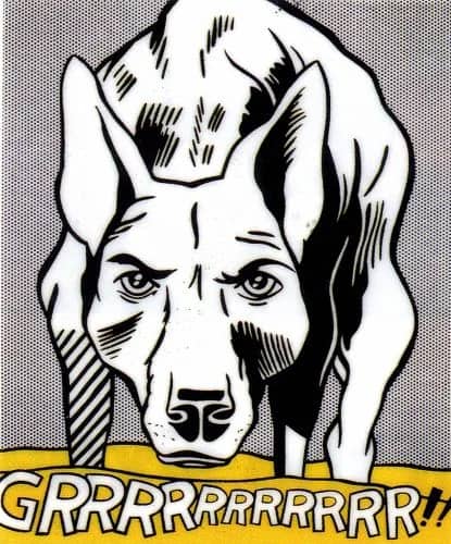 Grrrrrrrrrr!! — Roy Lichtenstein