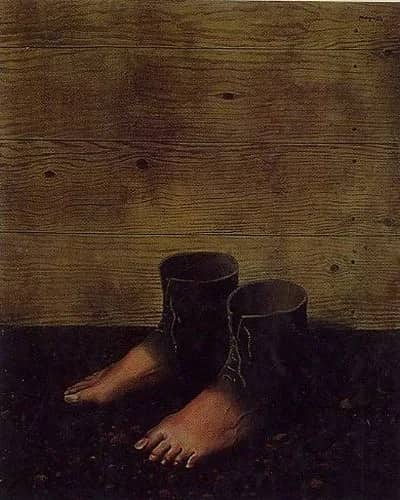 Le modele rouge —  Magritte