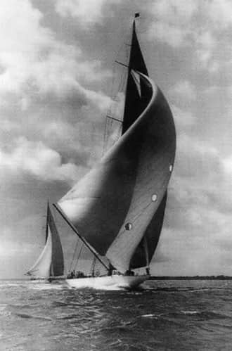 Velsheda, 1934 —  Beken