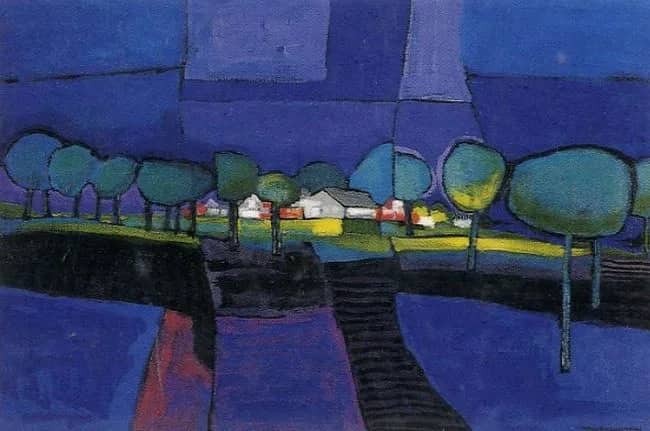 Zonder titel (blauw) — Ton Schulten