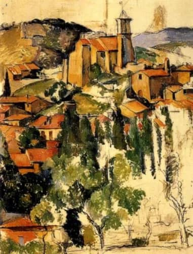 Village of cardanne —  Cezanne
