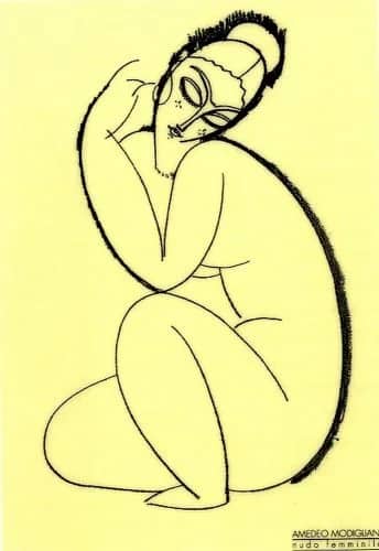 Nudo femminile —  Modigliani