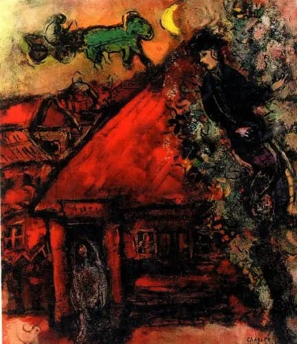 Das rote haus —  Chagall